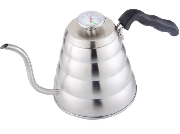 1.2L Hand-Washed Stainless Steel Coffee Pot 304 Stainless Steel Hand-Washing Pot Drip Coffee Special Drip Kettle