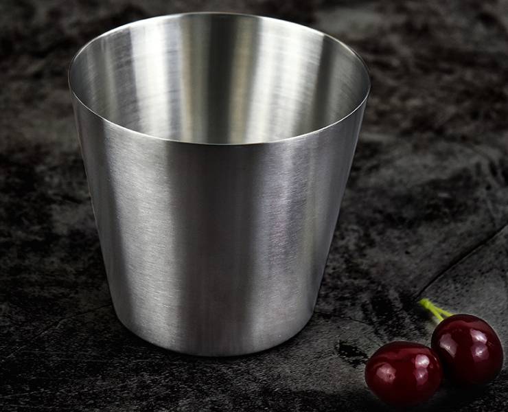 304 Stainless Steel French Fries Cup Fried Snack Cup Cold Drink Cup French Fries Dipping Dish Soy Sauce Dish Seasoning Dish