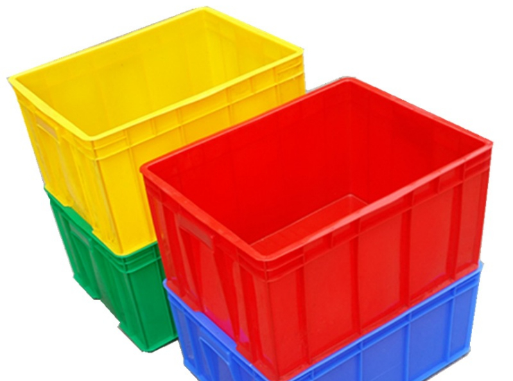 540*420*370Mm Plastic Box Blue Turnover Box Plastic Plastic Box Basket Red Material Box Green Plastic Box