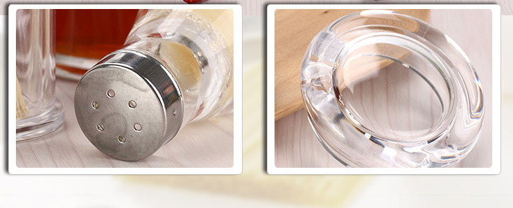 亚克力调味瓶 厨房用品防漏酱油瓶透明 油壶套装