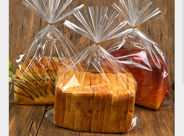 (Box / 5000) Transparent Toast Bread Bag Baking Packaging Bulk Dessert Candy Hemp Bag Plastic Food Packaging (Door Delivery Included)