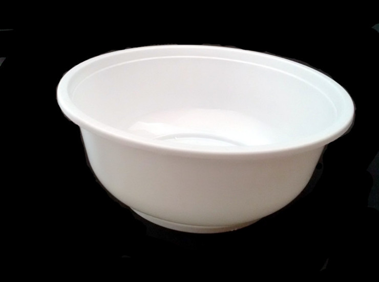 (箱600個) 一次性圓形透明打包碗 酒店餐廳外賣碗 湯碗 快餐360ml注塑碗 (包運送上門)