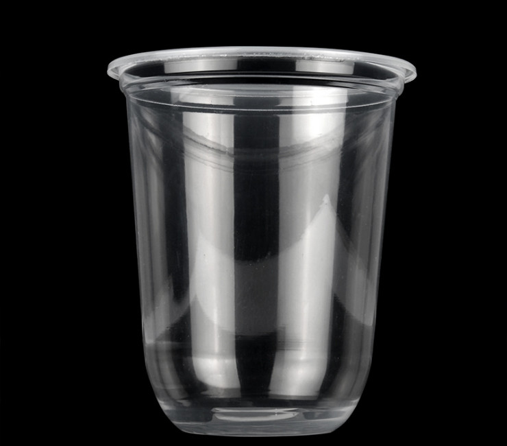 (箱) 95口徑 500mml 奶茶胖胖杯 果汁飲料杯透明創意PP塑料U型吸塑杯 (包運送上門)