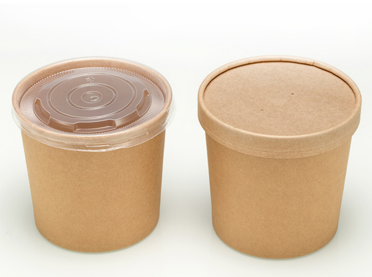 (箱) 一次性塑料沙拉碗 高檔果蔬碗18/24安水果沙拉打包碗 透明磚石碗 (包運送上門)