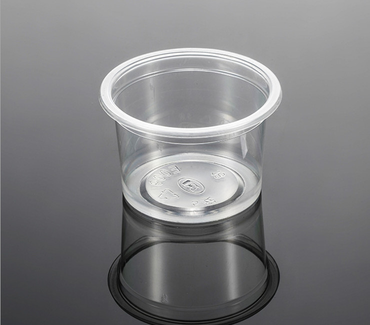 (箱) 一次性醬料杯 透明品嚐試飲小杯 PP調料盒 塑料醬汁杯圓形 (包運送上門)