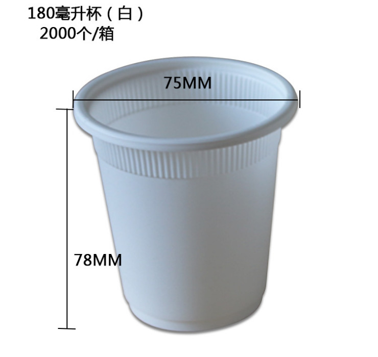 (箱) 高檔一次性可降解玉米澱粉塑料 咖啡杯奶茶杯 冷熱皆宜 (包運送上門)