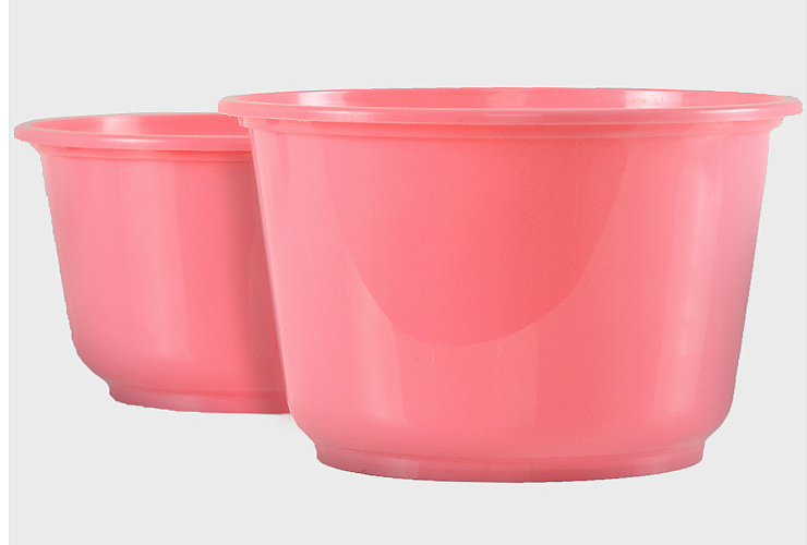 (箱600套) 一次性多色餐盒圓形塑料彩色快餐碗沙拉碗外賣盒飯盒帶蓋 (包運送上門) - 關閉視窗 >> 可點按圖像