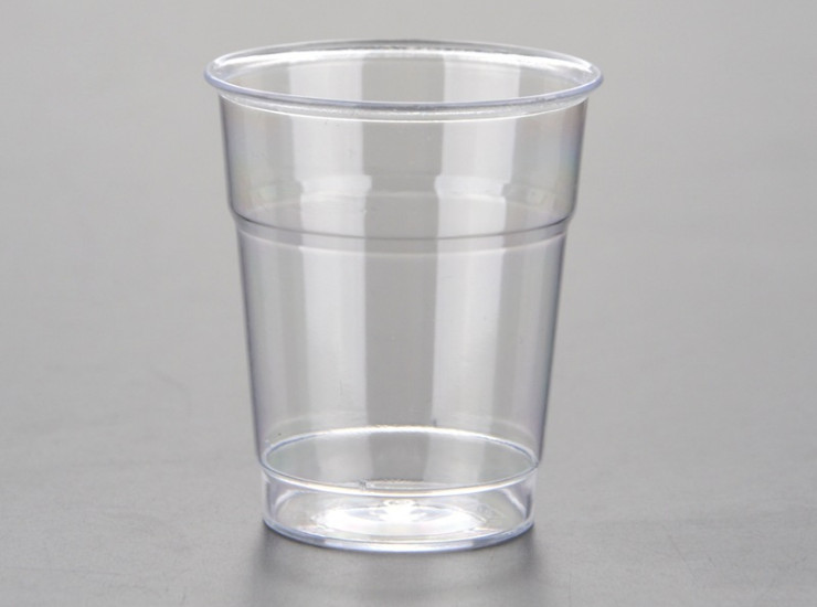 (Box/1000) 50Ml Disposable Hard Plastic Drink Cup Tasting Cup Tea Ceremony Cup Try Drink Small White Cup Donated Drink Cup (Door Delivery Included)