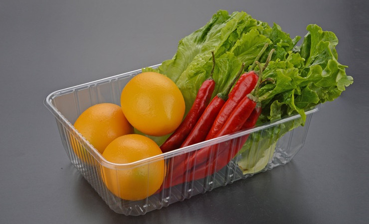 (箱/1000個) 一次性塑料托盤加深PET方形超市生鮮食品托盤水果蔬菜盤 (包運送上門)