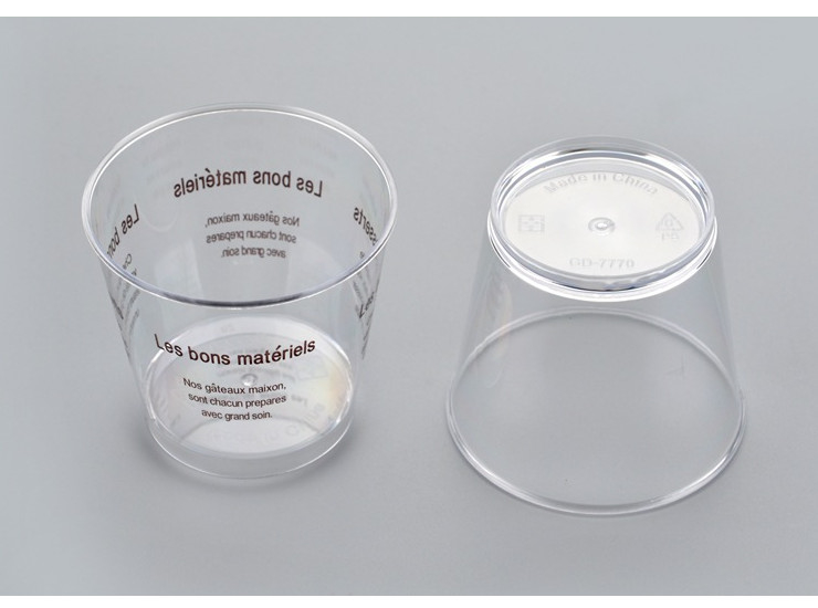(箱/1000套) 185ml一次性杯子 透明硬塑慕斯杯提拉米蘇杯酸奶杯果凍杯帶蓋 (包運送上門)