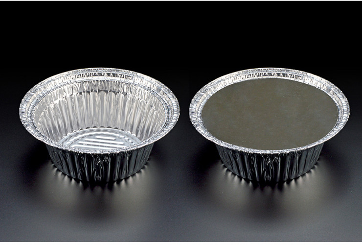 (箱/1000套) 煲仔饭铝箔碗花甲粉锡纸碗圆形一次性外卖打包盒铝箔煲餐盒 (包运送上门)
