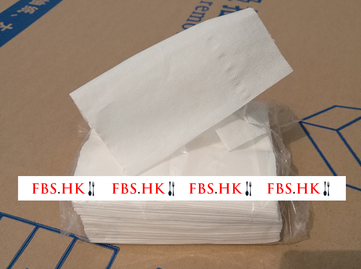 (箱/120包) 加厚两层短款方形抽纸巾 餐厅食堂酒店餐巾纸 (包运送上门)