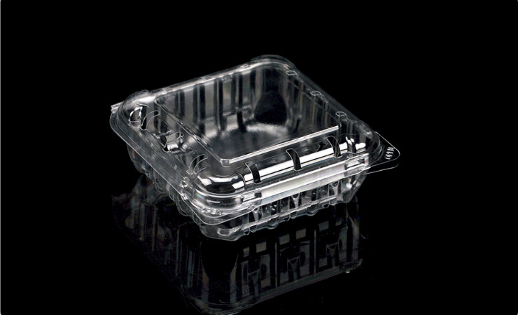 (箱/1200個) 藍莓盒125G一次性水果盒子透明子吸塑PET加厚正方形塑料打包透氣 (包運送上門)