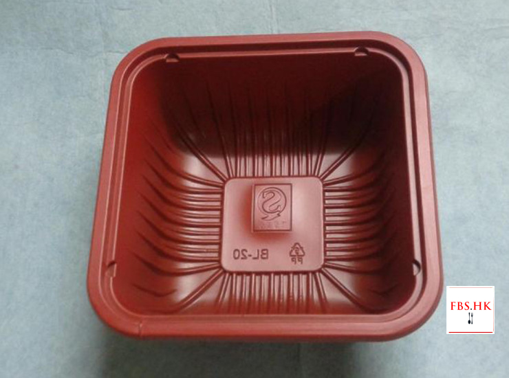 (箱/1200套) 一次性單格紅黑飯盒 肯德基KFC快餐盒 蓋澆飯盒 800-1000ml (包運送上門)
