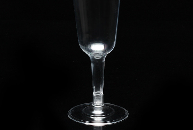 (箱/150個) 150ml一次性杯子 透明塑料高腳杯 聚會香檳雞尾酒杯 紅酒洋酒 (包運送上門)
