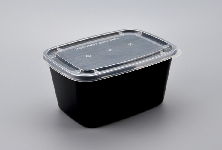 (箱/150套) 一次性塑料餐盒特大外卖打包盒 加厚可微波 2000ml 带平盖/凸盖 (包运送上门)