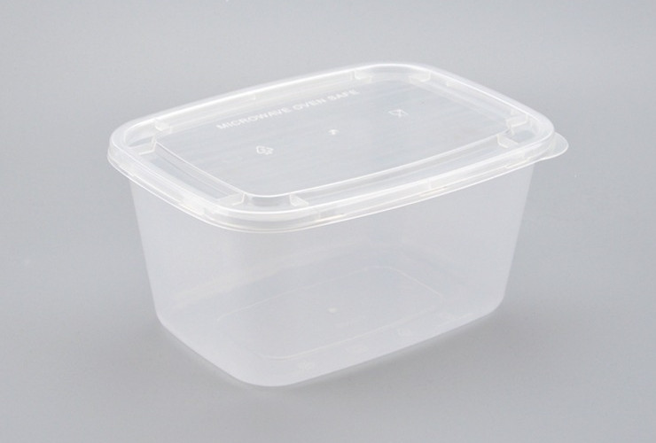 (箱/150套) 一次性塑料餐盒特大外卖打包盒 加厚可微波 2000ml 带平盖/凸盖 (包运送上门)