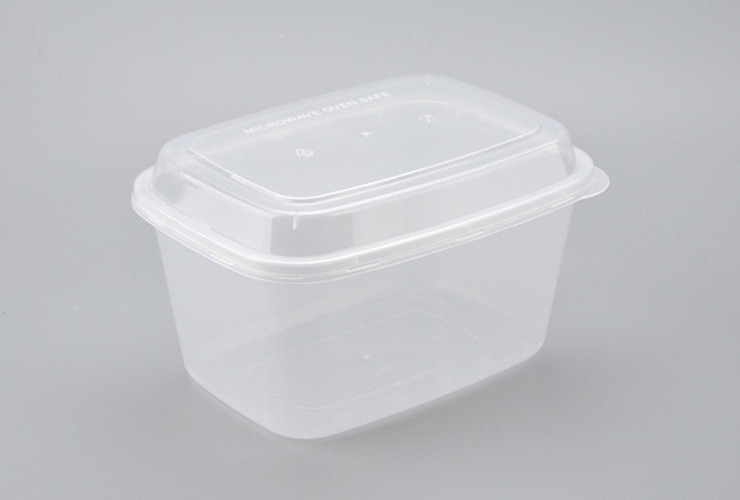 (Box/150 Sets) Disposable Plastic Lunch Box Extra Large Take-Out Packing Box Thickened Microwave 2000Ml With Flat Cover/Convex Cover (Door Delivery Included)