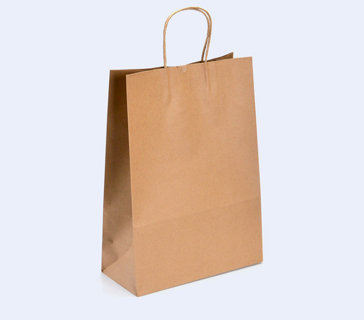 (箱/200個) 一次性紙袋 黃牛皮紙袋 服裝禮品手提袋 烘焙外帶打包袋 10個不同大小尺寸 (包運送上門) - 關閉視窗 >> 可點按圖像