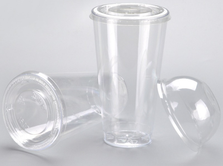 (箱/200套) 480ml一次性杯子PS航空杯 透明塑料果汁奶茶飲料杯蛋糕千層杯 (包運送上門)