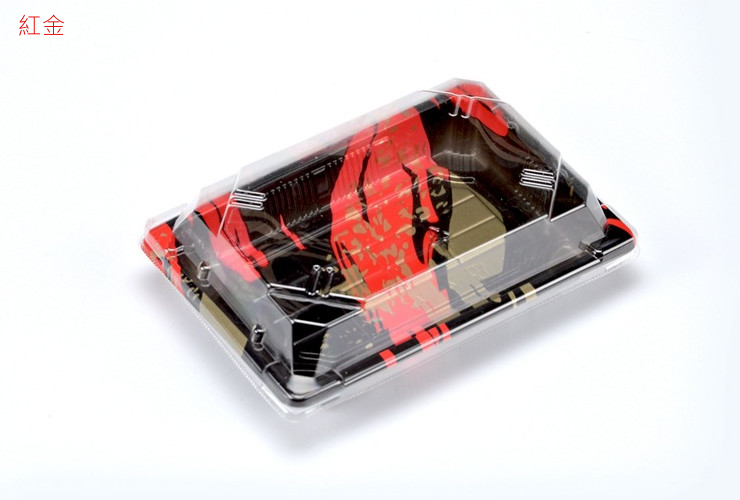 (箱/200套) 一次性壽司盒塑料托盤水果盤 印花蛋糕盒 刺身打包盒 (包運送上門)