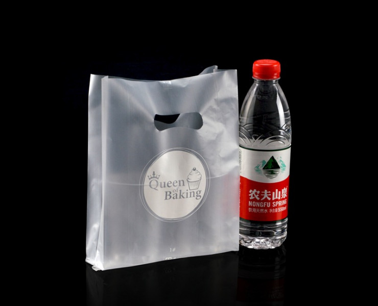 (Box/2000) Baking Packaging Thick Single Side 4.5 Silk Dessert Bag Cake Portable Packing Bag Toast Bread Plastic Bag (Door Delivery Included)