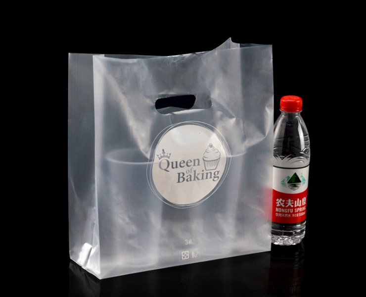 (Box/2000) Baking Packaging Thick Single Side 4.5 Silk Dessert Bag Cake Portable Packing Bag Toast Bread Plastic Bag (Door Delivery Included)