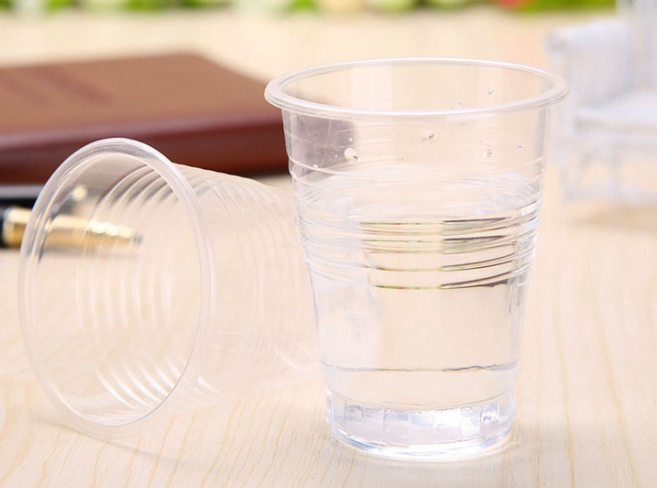 (箱/2000隻) 一次性杯子 一次性塑料透明杯 一次性產品無蓋水杯批發 (包運送上門)