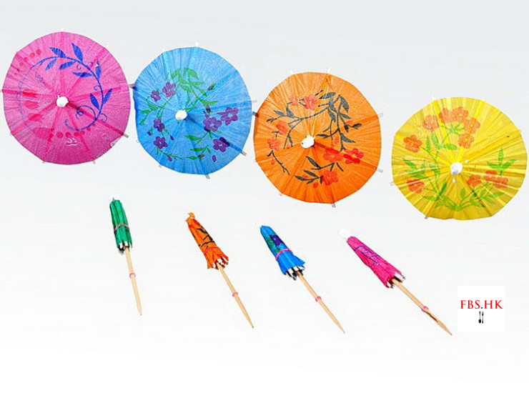 (箱/2300个) 纸伞签 鸡尾酒小纸伞签 蛋糕装饰花纸伞水果伞酒签(包运送上门)