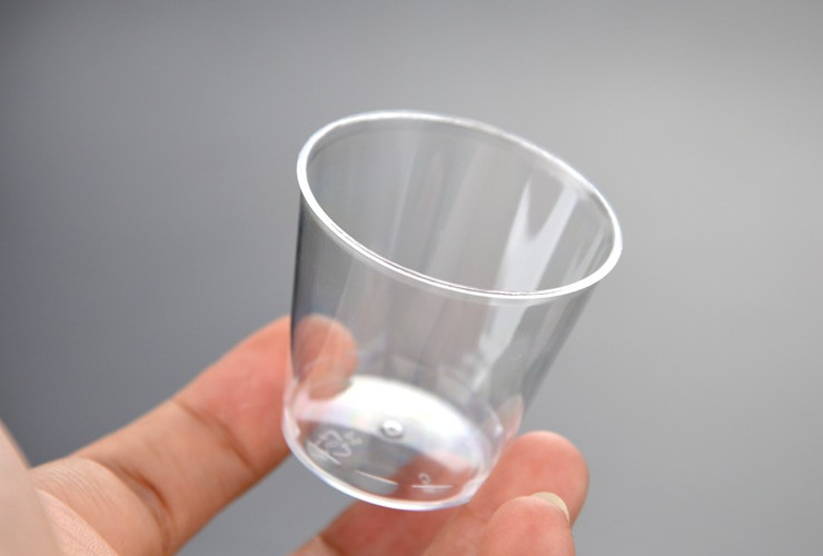 (箱/2500個) 1盎司30ml一次性杯子 PS硬塑航空杯試吃試飲杯品嚐杯小白酒杯 (包運送上門)