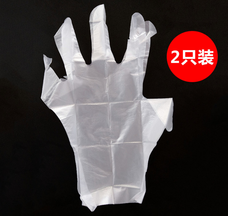(Box/3000 Packs) Disposable Gloves Pe Individually Packaged Transparent, Hygienic And Easy To Carry, Easy To Use, Beauty Catering Gloves (Door Delivery Included)