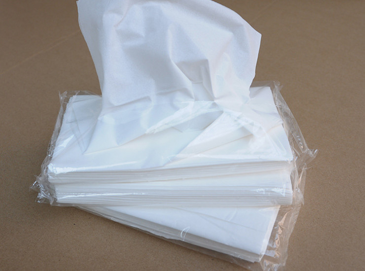 (Box/350 Pack)) Hotel Pumping Paper 40 Pumping Ktv Bar Simple White Bag Hand Towel (Door Delivery Included)