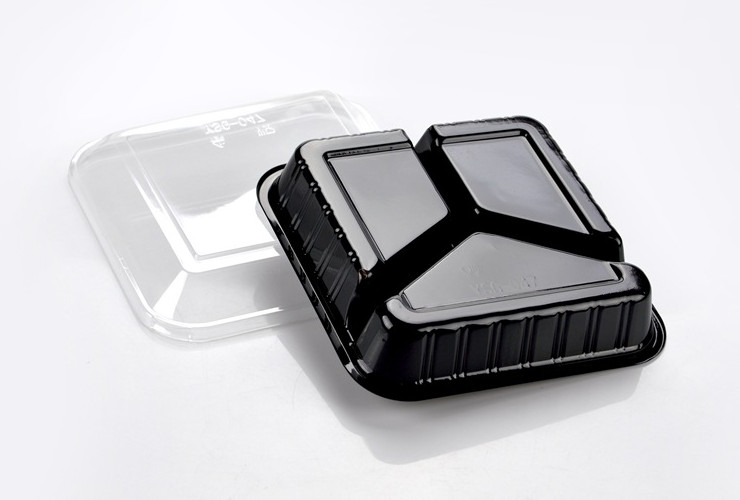 (箱/500套) 一次性水果盒 鮮果切盒PET塑料蔬果沙拉盒打包盒帶蓋(包運送上門)