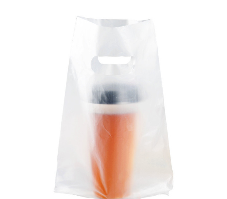 (箱/5000個) 加厚奶茶打包袋單杯塑料袋 飲品外賣袋飲料餐飲外送裝杯 (包運送上門)