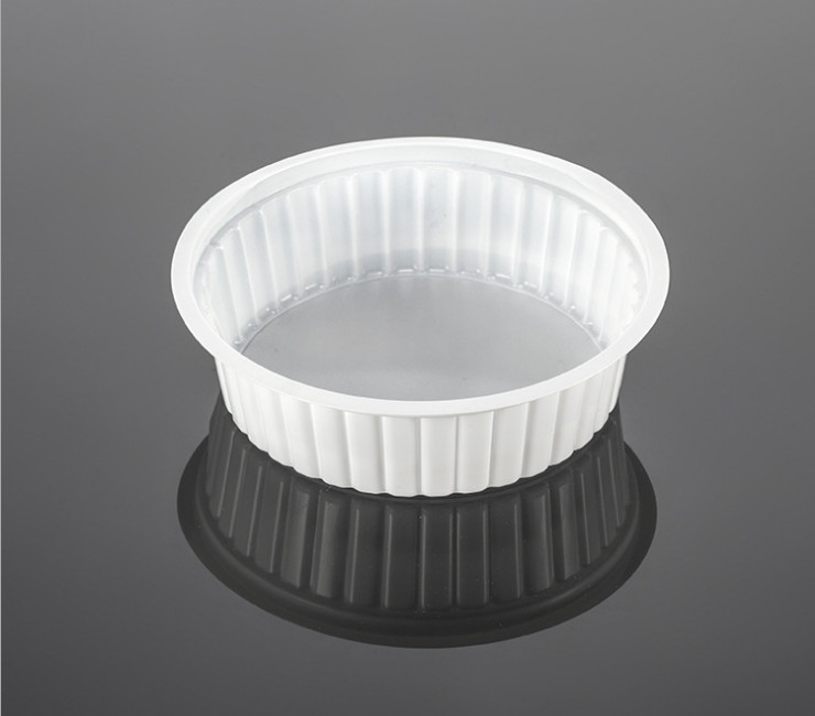 (箱/600個) 一次性塑料PP印刷注塑碗 白色透明黑色一次性餐盒 (包運送上門)