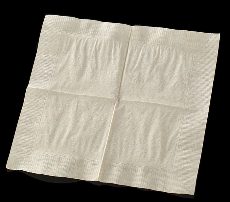 (箱/5000張) 環保本色紙巾 西餐廳酒店原色手紙 雙層餐巾紙批發 (包運送上門)