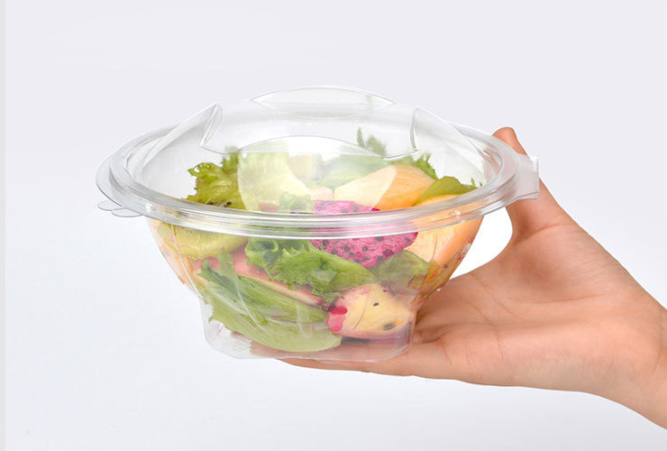 (箱/900個) 一次性沙拉盒子外賣果盒 透明塑料碗水果保鮮盒打包盒 多款式供選 (包運送上門)