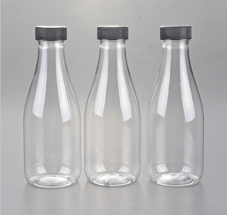 (箱/100個) 一次性杯子 透明加厚飲料瓶 PET冷飲杯果汁奶茶瓶帶蓋 (包運送上門) - 關閉視窗 >> 可點按圖像