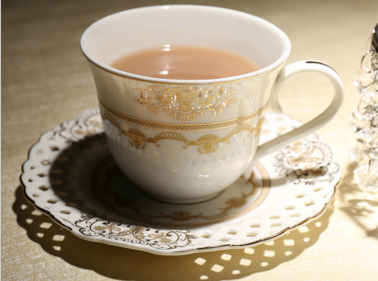 陶瓷骨瓷咖啡杯碟 法式奢华高档经典雕通咖啡厅下午红茶咖啡杯碟 家居送礼精品批发
