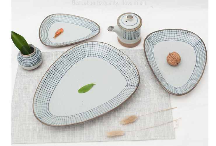 创意和风日式陶瓷盘瓜子碟菜盘凉菜盘寿司日式餐具盘
