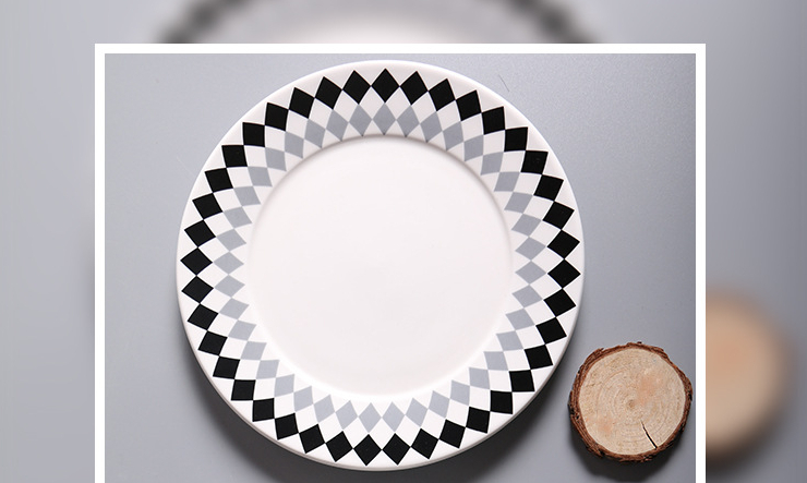 創意西餐盤陶瓷盤子家用水果盤菜碟子