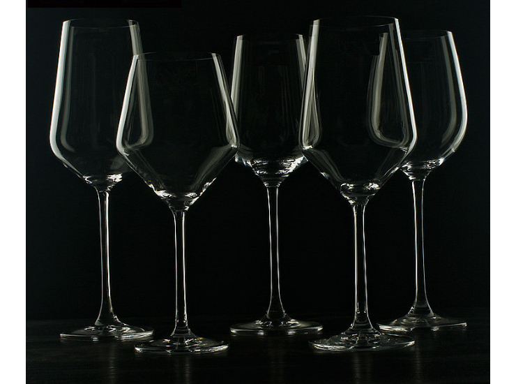 Crystal Glass Red Wine Glass Goblet Wine Glass Bordeaux Wine Glass Wine (Italian Rita Series Various Capacity)