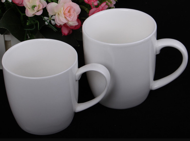 杯子陶瓷大容量水杯簡約純色陶瓷杯大容量馬克杯咖啡杯牛奶杯批發