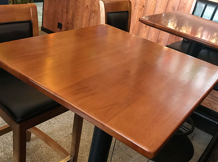 (訂製) 酒吧桌椅實木北歐現代簡約餐廳咖啡廳靠背高腳椅高吧凳 (運費及安裝費另報) - 關閉視窗 >> 可點按圖像