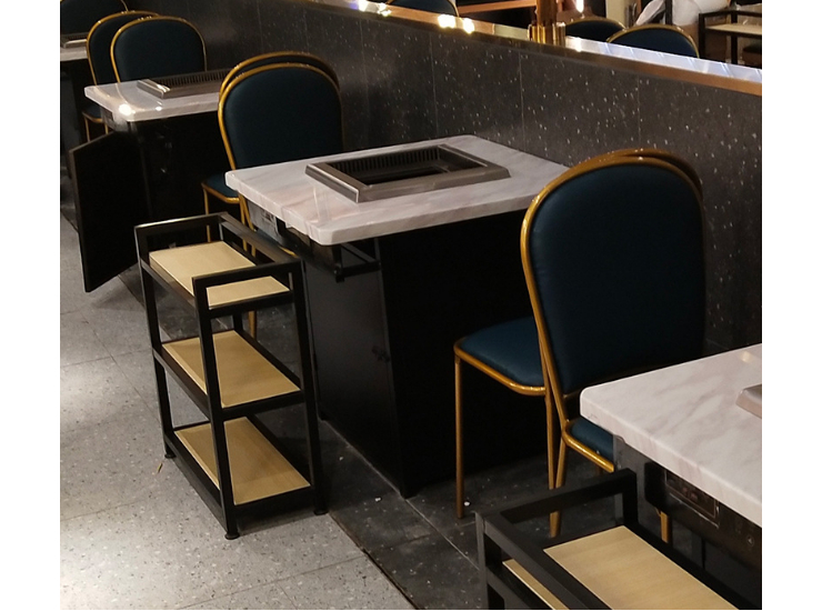(Custom-Produced) Hot Pot Shop Tables & Chairs Tea Restaurant Tables & Chairs Tea Shop Tables & Chairs Western Cafe Tables & Chairs Sofa Tables & Chairs (Delivery & Installation Fee To Be Quoted Separately)