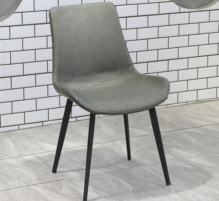 Designer Western Restaurant Chair Nordic Dining Chair Iron Modern Simple Cafe Tea Shop Tables Chairs (Delivery & Installation Fee To Be Quoted Separately)