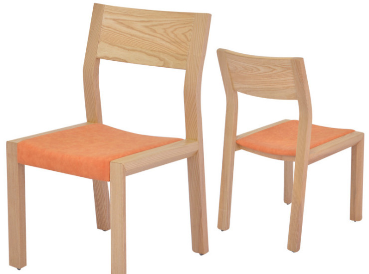直銷現代簡約休閒白蠟木餐椅 北歐木椅實木靠背椅子凳子批發 (運費另報)
