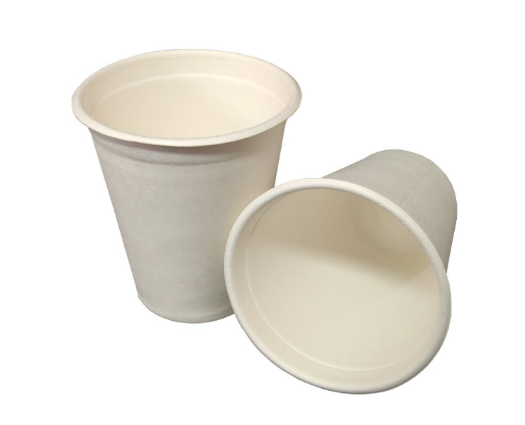 (Instant Pick Eco-fiendly Biodegradable Sugarcane Pulp Hot Cold Drink Cup Ready Stock) (Box/1000 Sets) Disposable Fullly-biodegradable Drink Cup Eco-friendly Sugarcane Coffee Cold Hot Drink Cup 8oz 12oz 16oz