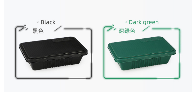 (Box / 300 Sets) Disposable Lunch Box Double Layer Japanese Takeaway Box Takeaway 800Ml Bento Fast Food Box (Including Door-To-Door Delivery)