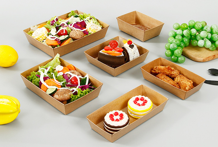 一次性三明治打包外賣盒 甜品小食包裝盒 壽司盒子外賣牛皮紙餐盒 (包運送上門) - 關閉視窗 >> 可點按圖像